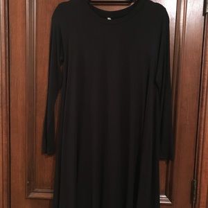 Lily Rain black long sleeve dress
